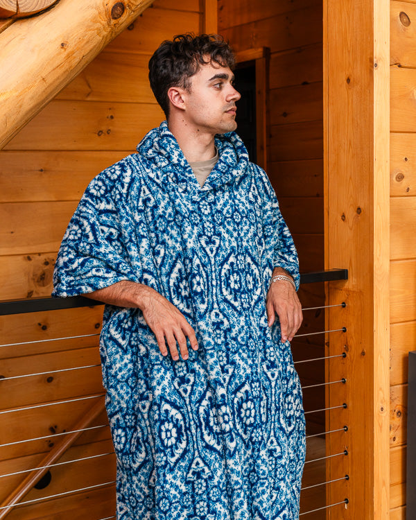 Happy Sharks Plush Wearable Blanket