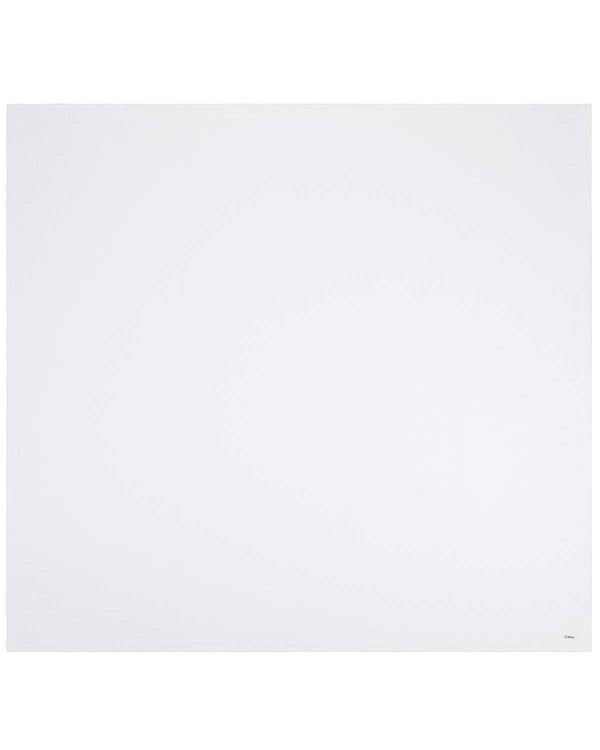 Micro Waffle Shower Curtain - White
